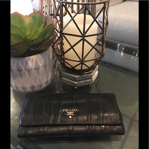 Authentic Prada Gaufre Nappa leather wallets